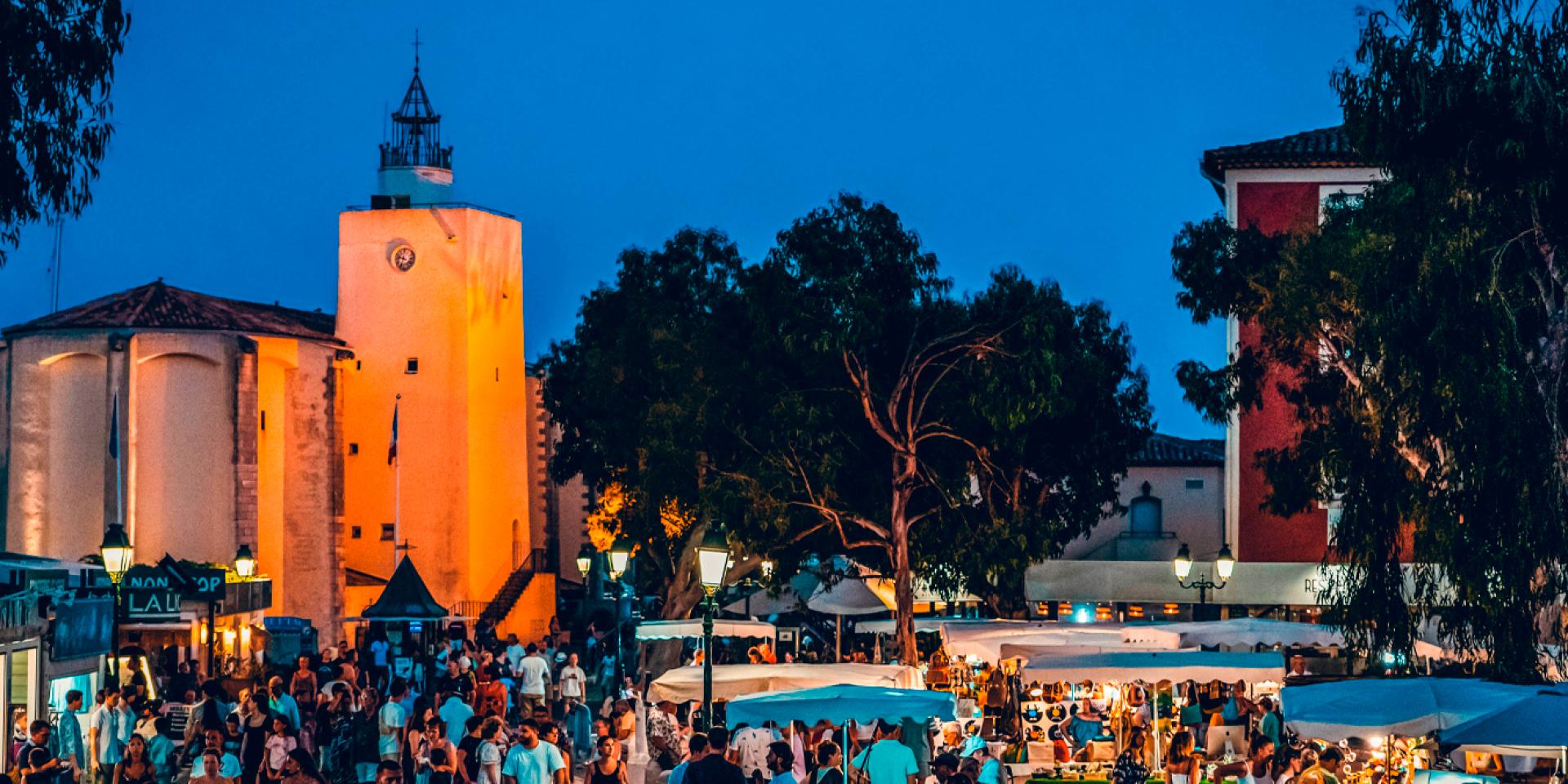 Marche Nocturne Port Grimaud Cote D Azur 15